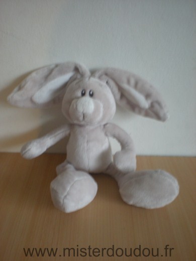 Doudou Lapin 0 Beige 