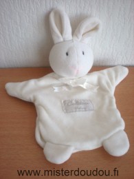 Doudou Lapin Doudou et compagnie Ecru calidoux nature 