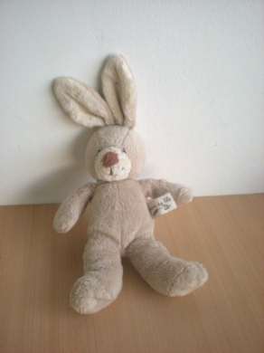 Doudou Lapin Grain de ble Beige 