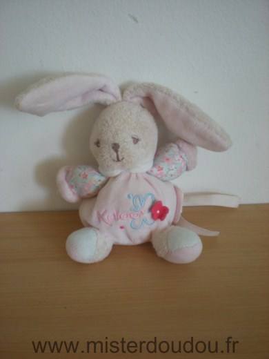 Doudou Lapin Kaloo Rose 