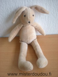 Doudou Lapin Moulin roty Marron 