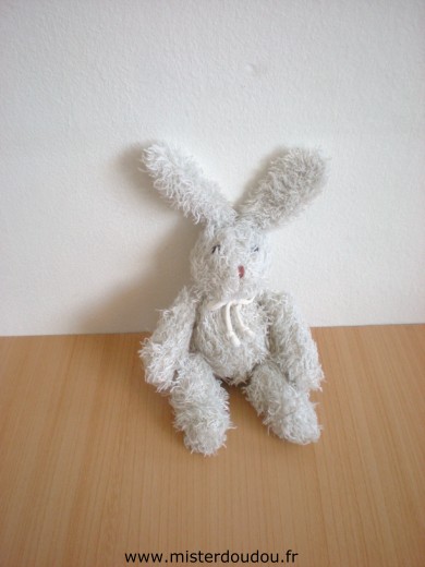 Doudou Lapin Moulin roty Mini lapin beige 