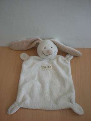 Doudou Lapin Nicotoy Beige 