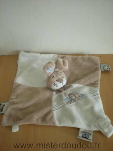 Doudou Lapin Noukie s Beige blanc oscar tidou 