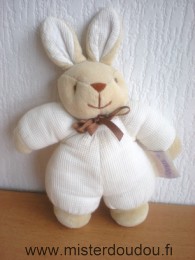 Doudou Lapin Noukie s Ecru 