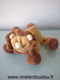 Doudou Lion Noukie s Marron Petit modèle