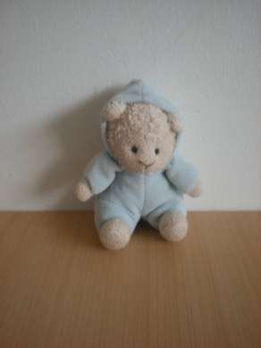 Doudou Mouton Ikéa Bleu 