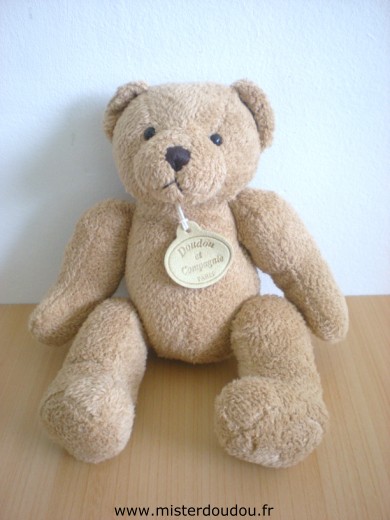 Doudou Ours Doudou et compagnie Marron 