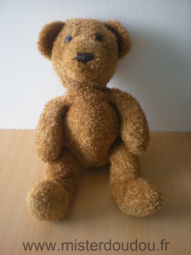 Doudou Ours Doudou et compagnie Marron 