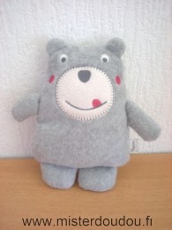 Doudou Ours Du pareil au même Gris 