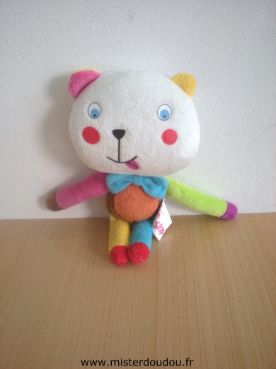 Doudou Ours Du pareil au même Multicolore 