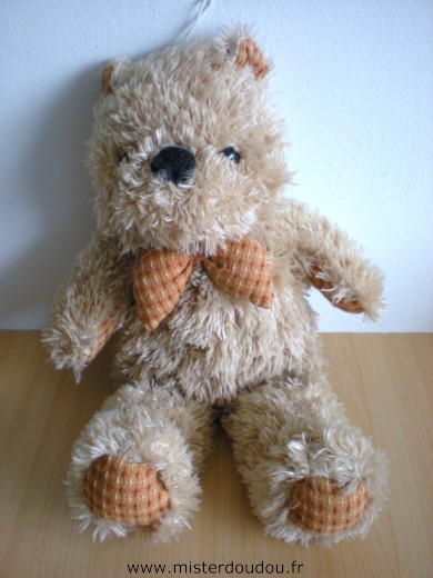 Doudou Ours Gipsy Beige 