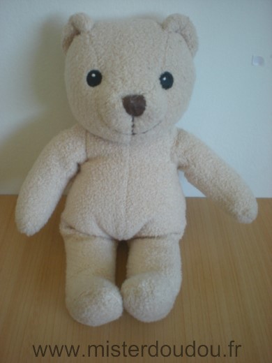 Doudou Ours Ikéa Beige 