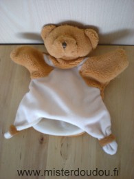 Doudou Ours - Marque non connue - Ecru marron 