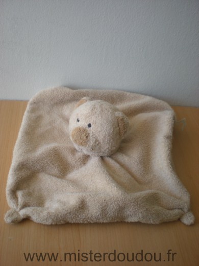 Doudou Ours Nicotoy Beige 