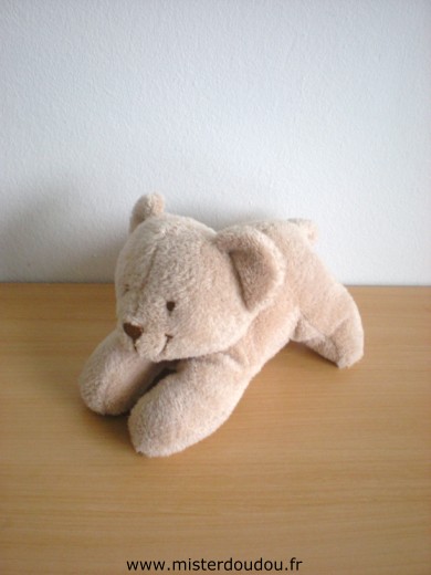 Doudou Ours Tex Beige 