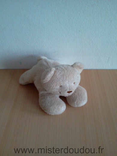 Doudou Ours Tex Beige 