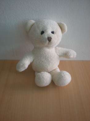 Doudou Ours Yves rocher Ecru 