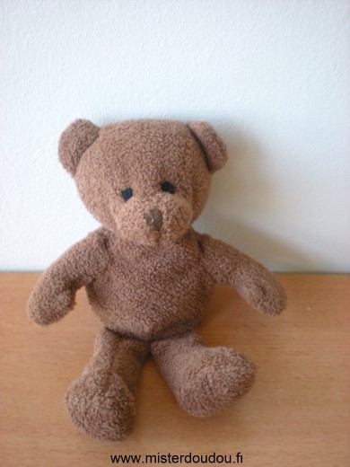 Doudou Ours Yves rocher Marron 