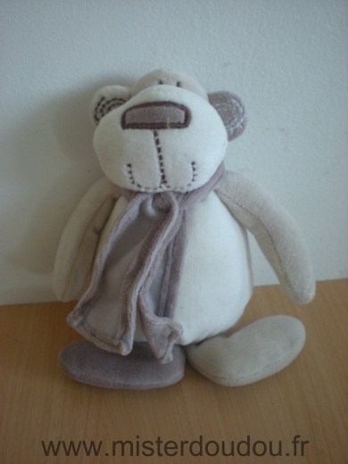 Doudou Ours - marque non connue - Ecrus marron Bastide diffusion