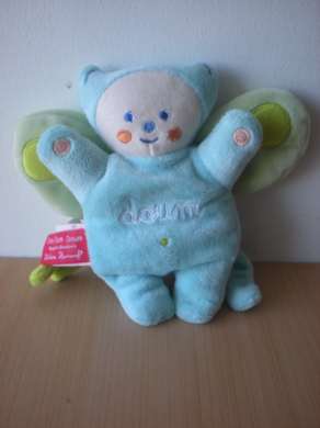 Doudou Papillon Baby nat Doum collection dim dam doum katherine roumanoff 