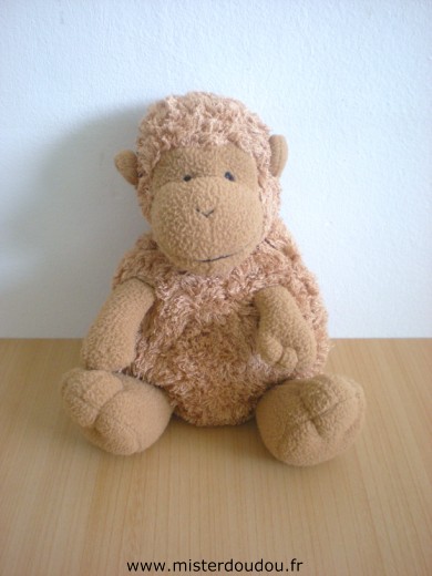 Doudou Singe Doudou et compagnie Marron 