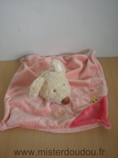 Doudou Souris Tex Rose 