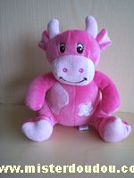 Doudou Vache Arthur et lola Rose 