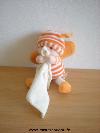 Abeille-0-Raye-orange-blanc-avec-mouchoir-blanc-Mini-doudou