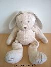 Lapin-0-Beige-Rembourage-ecrase--fil-de-la-patte-decousu