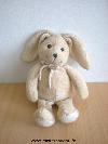 Lapin-Anna-club-plush-Marron-en-tissus-eponge