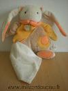 Lapin-Baby-nat-Beige-orange-jaune-mouchoir-ecru