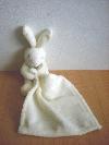 Lapin-Doudou-et-compagnie-Ecru-mouchoir-ecru