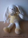 Lapin-Doudou-et-compagnie-Flapy-jaune-et-blanc