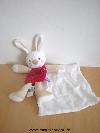 Lapin-Sucre-d-orge-Cajou-beige-rouge-mouchoir-blanc